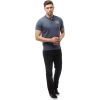 Crosshatch Haiden Mens Authentic Casual Designer Pique Polo Shirt Mood Indigo