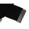 Jack and Jones Mens New Designer Solid Woven Belt Black