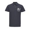 Jack & Jones Casual Branded Moss Polo Shirt Navy Blazer