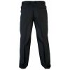 D555 Mens New Formal Flexi Waist Trousers Max In Black