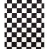 Brimarc Mens Heavy Duty Black & White Checkered Braces Trouser Belt Suspender 2" 50mm Wide 