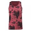 Firetrap Mens New Walhain Skull Designer Casual Graphic Vest Merlot