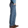 Wrangler Texas Mens New Stretch Regular Fit Authentic Jeans Stonewash Blue