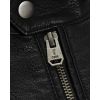 Jack and Jones Mens Designer Casual Tano Biker Jacket Black