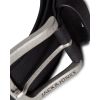 Jack & Jones JACHarry Buckle Casual Faux Leather Trousers Jean Belt Black 