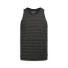 Jack & Jones Mens Designer Branded Pasadena Striped Tank Vest Anise Flower