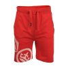 Crosshatch Mens New Designer Ormiston Jogger Casual Shorts Barbados Cherry