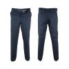 D555 Mens New Bruno Stretch Xtenda Waist Chinos Trousers Navy