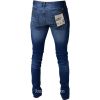 Designer Super Skinny Leg Stretch Jeans Vintage Stonewash