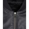 Jack and Jones Mens Designer Casual Rollout Bomber Jacket Black