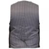 Cavani Mens Felix Plain Black Casual Waistcoat 