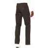 Wrangler Texas Mens Stretch Regular Fit Brushed Jeans Brown