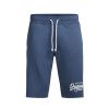 Jack & Jones Mens Holting Jogger Sweat Shorts Ensign Blue