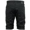 Crosshatch Mens Kractus Designer Cargo Chino Shorts Black