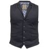 Cavani Ferro Mens New Plain Waistcoat Navy 