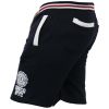 Soul Star Sienna Knee Length Fleece Lined Sweat Shorts Navy