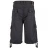 Soul Star Mens MST Designer Cargo Combat Chino Shorts Charcoal