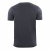 Firetrap Mens Ruxton Branded Designer Casual Blackseal T Shirt Raven