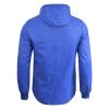 Crosshatch Windbreaker Jacket Lightweight Zip Summer Achernar Hooded Top Royal Blue