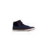 JJ Cardiff Navy Denim Hi-Tops Trainers