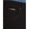 Wrangler Texas Mens New Regular Fit Stretch 36" Leg Jeans Black