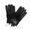 Mens Thinsulate New Premium Fur Lined Real Leather Gloves Black