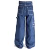 Bleu Bolt London Baggy 2275 24" Baggy Carpenter Jeans Indigo