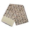 Warrior Clothing Mod Vintage Tassled Scarf Cream Paisley