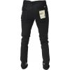 Designer Super Skinny Leg Stretch Jeans Jet Black