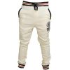 Soul Star Mens MP Sienna Fleece Lined Sweat Joggers Ecru