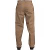 Mens Carabou New Elasticated Waist Work Casual Plain Rugby Trousers Sand
