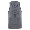 Crosshatch Mens Branded Alfa Casual Vest Frost Grey