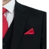 Cavani Mens Marco Suit Black 3 Piece Work, Wedding or Party Suit BNWT