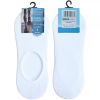 4 Pairs Mens Womens New Unisex Invisible White Socks Anti Slip Trainer Shoe Liner 6-11