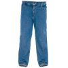 Rockford Mens Comfort Fit Mens 38" Leg Large Size Quality Jeans Stonewash Blue