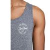 Jack & Jones Mens Designer Branded Really Tank Vest Total Eclipse