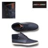 Jack & Jones Vertigo PU Sneakers Mix High Top Core Trainers Pumps Navy Blazer