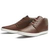 Jack & Jones Vertigo PU Sneakers Mix High Top Core Trainers Pumps Cognac