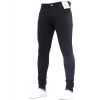 New ENZO Mens Designer Stretch Super Skinny Denim Jeans Black