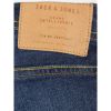 Jack & Jones Mens Tim CR011 Original Slim Fit Distressed Jeans Dark Used Look