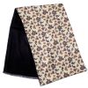 Warrior Clothing Mod Vintage Tassled Scarf Cream Paisley