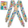 Brimarc Mens Heavy Duty Painters Braces Trouser Belt Suspender 2" 50mm Wide