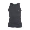 D555 Mens Columbus Ribbed Muscle Vest Gym Top Black