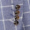 Cavani Designer Bonera Check Summer Blazer Blue