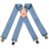 Brimarc Mens Heavy Duty Denim Braces Trouser Belt Suspender 2" 50mm Wide 
