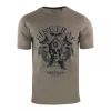 Firetrap Mens Dokis Cotton Crew Neck Short Sleeve Tee Morel