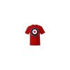 Lambretta Casual Vintage Retro Target T-Shirt Red