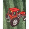 Brimarc Mens Heavy Duty Tractor Green Fields Braces Trouser Belt Suspender 2" 50mm Wide