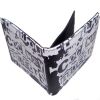 Warrior 1970s Style Punk Vintage Wallet Cockney Rejects White