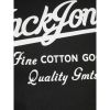 Mens Jack & Jones New Erafa Designer Classic T Shirt Black